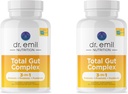 DR. EMIL NUTRITION Ümumi Gut Health Kompleksi - Prebiyotik + Qadınlar və Kişilər üçün Probiyotiklər - Digestive Health & Gut Health üçün Probiyotikler, 120 Kapsüller