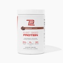TB12 Plant Based Protein Powder by Tom Brady, 24g of Vegan Pea Protein, Low Sugar, Low Carb, Non-GMO, Meal Replacement, Keto Friendly, Paleo, Sugar Free, Chocolate Flavor (30 Servings/2.25lbs)
