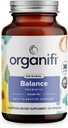 Organifi Balance Probiotika for Digestive Helse - 5 Resilient Strains, 30 Vegan Kapsler