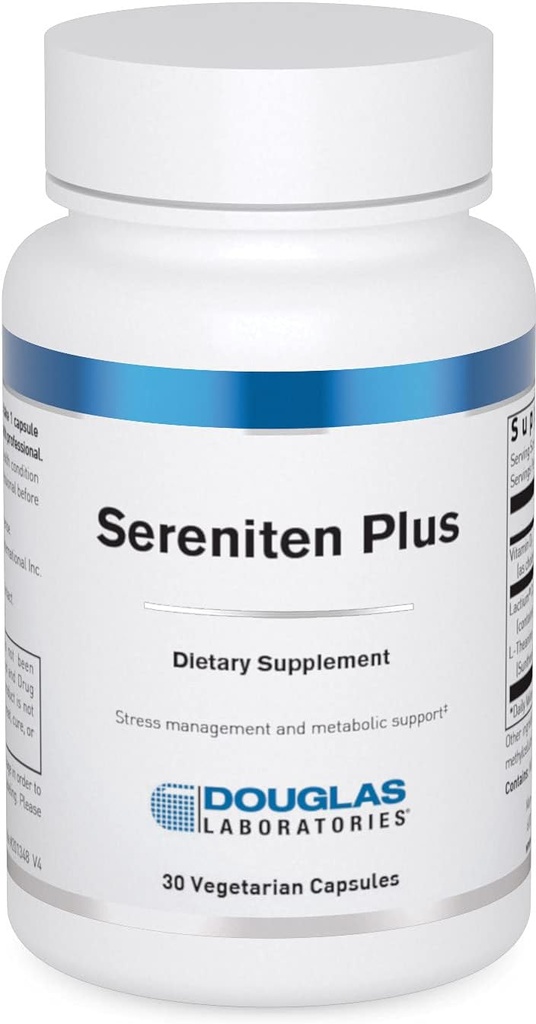 Douglas Laboratories Sereniten Plus Ondersteunt Metabolisme, Stress Management, Slaap, en Cortisol verordening 30 Capsules