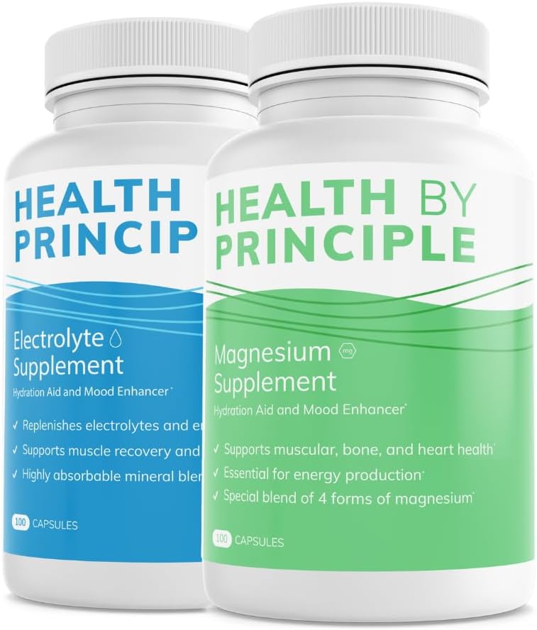 migraine Support Pack - Supplément électrolyte complet et supplément magnésium complet