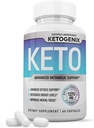 Ketogenix Keto Pills 1275MG New & Javított Formula tartalmaz Apple Cider Ecet Extra Virgin Olive Oil Powder Green Tea Level 60 kapszula