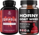 รวมของ Porskolin บริสุทธิ์ คลาย supplement สําหรับพลังงานที่เพิ่มขึ้นสําหรับผู้ใหญ่- planst-based พลังงาน supplement and Hony Goat weed Complex สําหรับพลังงานที่เพิ่มขึ้นและ Stamina