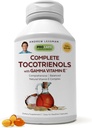 ANDREW LESSMAN kompletta tocotrienoler med Gamma Vitamin E 60 Softgels - Åtta former av vitamin E (Alpha, Beta, Gamma, Delta Tocopherols och Tocotrienols). Kraftfull antioxidant. Inga tillsatser