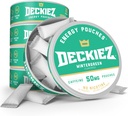 Deckiez Energy Pouches, 5 Cans (100 mövcuddur), Sugar Free Caffeine Supplement, Coffee Pouches & Energy Drink Alternative, 50mg Caffeine Pouches, Wintergreen Flavor