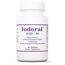 Optimox Iodoral 50 mg Supplement - Potassium Iodide Tablets, Thyroid Support, Daily Vitamins and Minerals, Lugol's Iodine Solution - 30 Count.