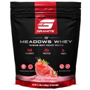 Granite Supplements The Meadows Whey Protein Isolate Protein Powder for Lean Muscle with 150 Calories, 2g Fiber, 1g Sugar (30 Servings), Fresh Strawberry Flavor