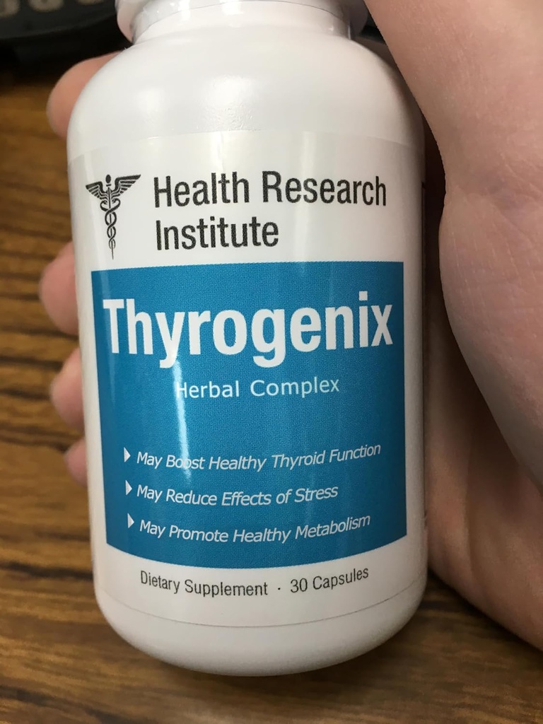 Thyrogenix - Suplemento de función tiroides - 2 botellas-60 Cápsulas - Soporte de glándulas adrenais