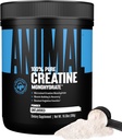 Animal Creatine Monohydrate אבקת - Micronized Creatine עבור נשים וגברים, תומך צמיחה שרירית, כוח, אנדורנס, התאוששות ו- ATP הפקה, תוספי כושר ועבודה - Unflavored, 300g