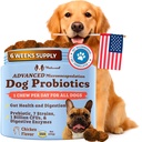 Natural Dog Company Probiotics for Dogs – Dog Probiotic Chews with 1B CFUs, Canine-Specific Microencapsulated Strains, Prebiotics & Enzymes for Digestive Health, Stool & Immune Support, 45 Ct