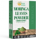 Herbs Botanica Moringa Leaf Powder Leaves Leaves Oleifera Pure Premium Indian Powder Natural Fresh Morning Drink Vitamin Superfoods 5.3oz Pack