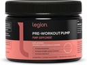 LEGION Pre Workout Pump - Arginin dopolnilo poveča proizvodnjo dušikovega oksida - Dutric Oxide Booster pomaga povečati moč in Stamina, spodbuja izboljšano mišično učinkovitost (nearomatizirana, 30 Serving)