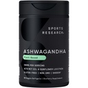 Sports Research® Ashwagandha Softgels with Coconut MCT Oil - Natural Adaptogen Made with Shoden® Ashwa for Relaxation, Calm & Sleep Support - Gluten Free & Vegan Friendly - 60 Count