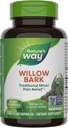 Nature's Way Willow Bark, Traditional Relief of Discomfort Vzhľadom k príležitostnému nadmernému preceňovaniu*, Non-GMO Project Overified, 680 mg per Serving, 100 Vegan Capsules