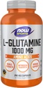 NOW Sports Nutrition, L-glutamīns, Double Stiprums 1 000 mg, Aminoskābe, 240 Veg kapsulas