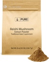 PURE ORIGINAL INGREDIENTS Reishi Pilz (8oz) Lingzhi, Traditionelle Ergänzung, Non-GMO, Lab-Verified