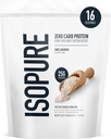 Isopure Zero Carb 100% Pure Whey Isolate Protein Powder, Lactose Free, Gluten Free, with Vitamins, Unflavored, 25g Protein Por Serving, 1 Lb, 16 Servings (Packaging May Vary)