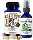Milk Cash Cow + Pumping Spray - Lactation Support & Natural Comfort for Nursing Moms - Breastfeating Suplement That Helping with Sore Nipple & Clogged Dutts