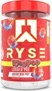 RYSE Loaded Pre Workout Powder - Ring Pop Cherry - Daglig Pre-Workout för män och kvinnor med 325mg koffein, Beta Alanine och Citrulline för pump, fokus och energi - 30 portioner