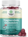 Sukkerfri Extra Styrke Rolig Magnesium Gummies for voksne - Avslappende Magnesium Citrat Gummies med Elemental Mag - Søvnhjelp Mykt Chews Raspberry Flavored - Kropp & Mind Relaxation - 60 Teller
