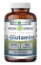 Amazing Formulas L-Glutamine Amino Acid Supplement | 800 Mg Per Serving | 180 Capsules | Non-GMO | Gluten Free | Made in USA