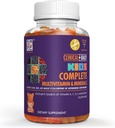 Clinical Daily Complete Kids Multivitamin Daily Gummy Supplement for Brain, Vision, Bone and Immune Health. Vitaminas A, C, E,D,B6,B12, Folate, Biotin, Minerales Esenciales. 90 gomas de goma libre de goma