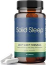 Deep Sleep Formula, Natural Sleep Aid Without Melatonin, Magnesium Bisglycinate, L. Theanine, Inositol, Sleep Pills for Adults, 60 Vegan Capsules