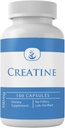 PURE ORIGINAL INGREDIENTS Creatine (100 kapslar) Alltid ren, inga tillsatser eller fillers, Lab Verified