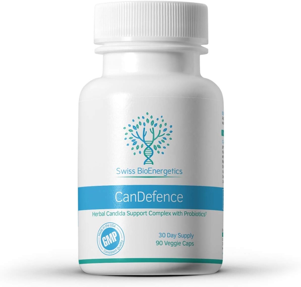 CandDefence - Candida Cleanse Ultimate Extra Formularea All-in-ONE cu Acid Caprilic, Probiotice şi un echilibru sinergic de 11 diferite botanice - 90 capsule