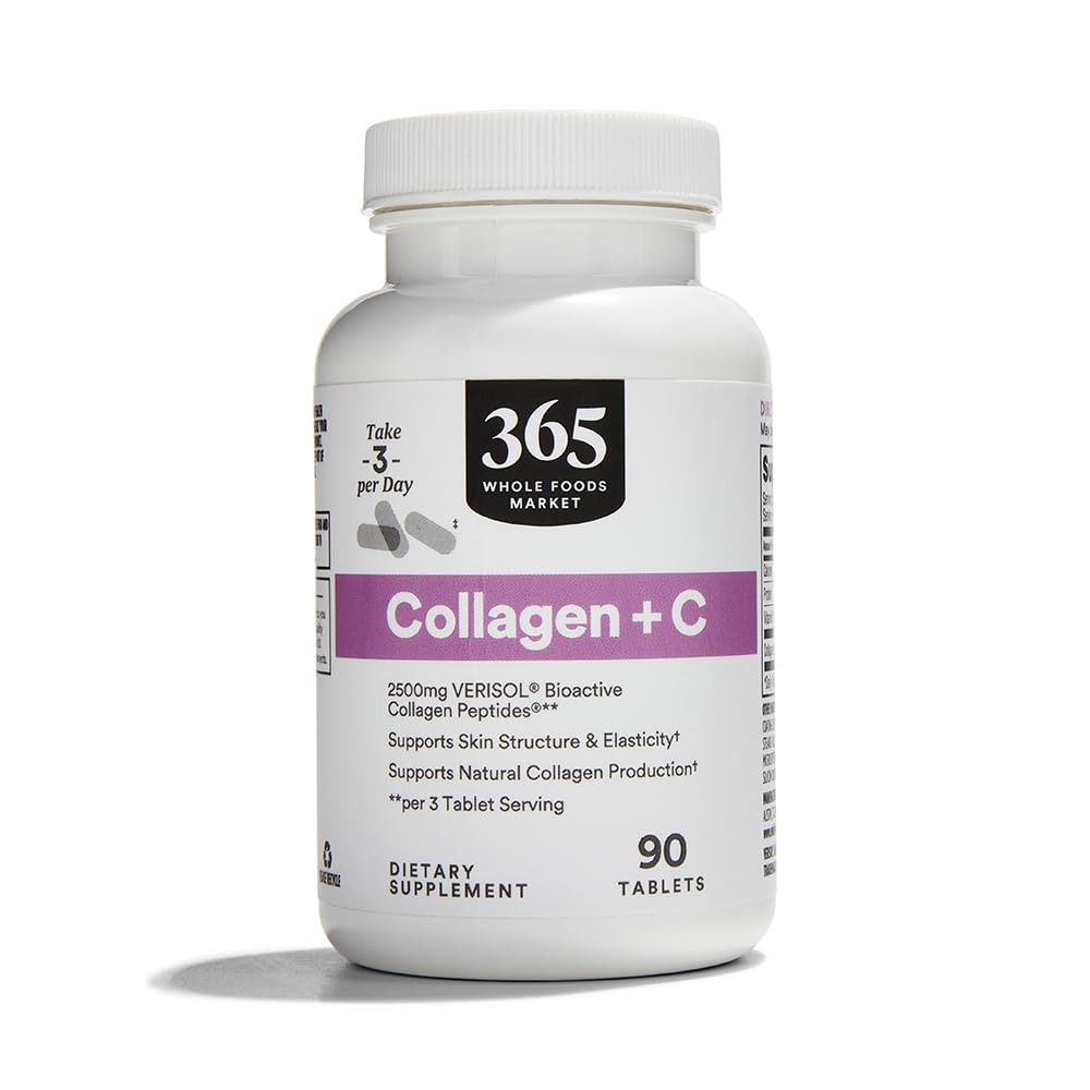365 by Whole Foods Market, Collagen Verisol 2500Mg, 90 Count