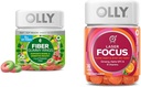 OLLY Fiber Gummy Aneis 50ct & Laser Focus Gummy 36 Conde