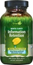 Irwin Naturals Clareza Mental Information Retention - 60 Liquid Soft-Gels - Ajuda a aumentar a atenção para detalhes e manter e lembrar informações mais rápido - 30 Total Servings