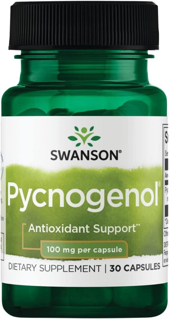 Swanson Pycnogenol 100 Milligrammes 30 Capsules