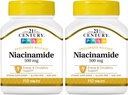 Niacinamide 500 מ"ג Prolonged Release Tablets, 110-Count (Pack of 2)