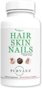 Wellgenix Purvana Hair, Skin, and Nails - One a Day Softgel - 2500mcg Biotin, DMAE, MSM, Horsetail, Grape Seed Extract - Anti ikääntyminen, PCOS & Postpartum hiusten kasvua, vahvat kynnet (90 kreivi)