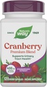 Nature's Way Premium Blend Cranberry, Virtsatieterveystuki*, 100% karpalokonsentraatti, 400 mg per tarjoilu, 120 kapselia (Pakkaus toukokuussa Vary)