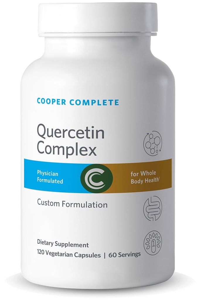 Cooper Complete Quercetin Complex, Bromelain & Vitamin C, 120 Caps