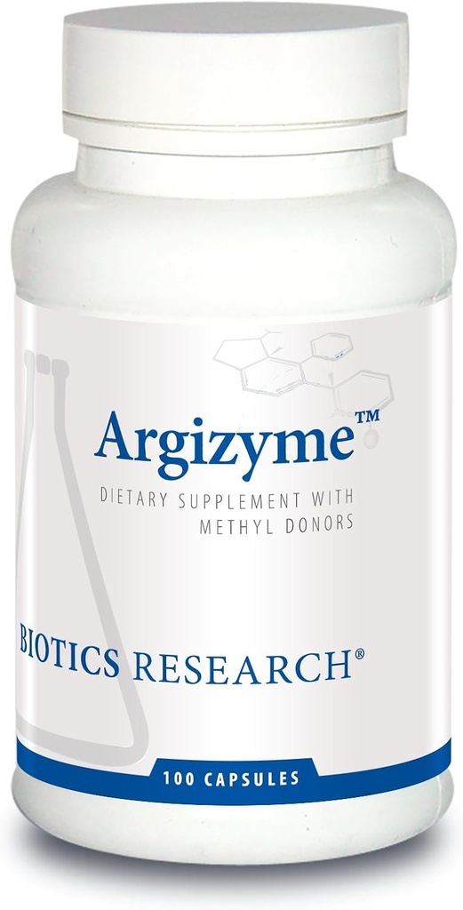 Biotics Research Argizyme Nutrizio-laguntza Kidney osasuntsuentzat, Aminoazidoentzat, Glandular euskarria, Urinary Tract Health, Beet Powder, Methyl Donor. 100 kapsula