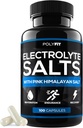 Polyfit Electrolyte Salts - 100 소금 알약 - 런너를 위한 전해질 보충 소금 정제 - 급속한 Hydration, 회복 및 내구시간을 위한 보충교재