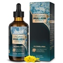 Mullein Drops for Lungs,Support Lung Cleanse/Detox & Respiratory Function for Healthy Breathing - Mullein Leaf Extract for Lungs-2 fl.oz