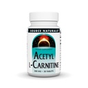 Source Naturals Acetyl L-Carnitine, 500mg, 30 Tablets