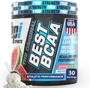 BPI Sports Best BCAA Powder - Dukungan Muscle Recovery - Branched Chain Acids 126; Building Blocks of Protein dan Muscle - Post Workout Recovery - Hydration - Watermelon Ice, 30 Servings