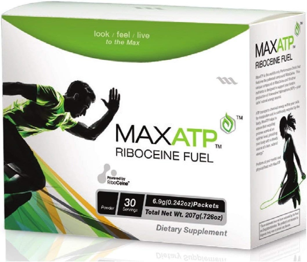 Max ATP, Riboceine Fuel, 30 paquetes (0.24 onzas), 30 servicios