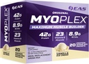 EAS Original Myoplex Maximum Muscle Builder | Meal Sostituzione Protein Drink Mix | Quality Protein Blend | 42g Protein | 20 singoli pacchetti (Vanilla Ice Cream)