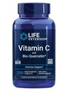 Life Extension Vitamin C and Bio-Quercetin®, Cardiovascular Health Supplement, Immune Support, Highly absorbable, quercetin, Vitamin C, Gluten Free, Non-GMO, Vegetarian, 250 Tablets