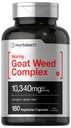 Horbäach Horny Goat Weed Complex | 180 Capsules | Vegetarian, Non-GMO, and Gluten Free Formula with Tribulus, Maca, Yohimbe, and L-Arginine