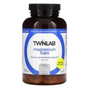 Twinlab Magnesium Caps - High Absorption Magnesium Supplement to Support Leg Cramps Relief - Magnesium Capsules for Stress Relief, 420 mg, 200 Count - 1 Pack