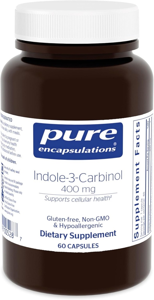 Pure Encapsulations Indole-3-Carbinol 400 mg 