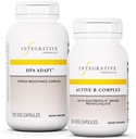 Active B-Complex, 60 Capsules & HPA Adapt, 120 Vegan Capsules - Enerji Metabolizmalarını dəstəkləmək üçün Active B-Complex - Sağlamlıq stress Response