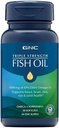 GNC Triple Strength Fish Oil Omega 3 Suplemento, 1000mg EPA e DHA, apoia coração, cérebro, pele, olho e saúde conjunta, 30 Softgels